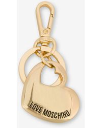 Moschino - Love Gift Capsule Heart Keyring - Lyst