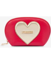 Moschino - Beauty Bag Golden Heart - Lyst