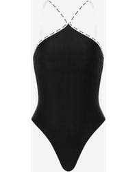 Moschino - Lycra One-Piece Swimsuit - Lyst