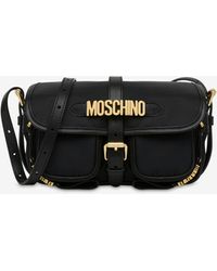 Moschino - Messenger Bag Aus Nylon Multipockets - Lyst