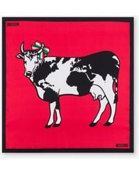 Moschino - Archive Silk Scarf - Lyst