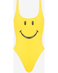 Moschino - One-Piece Swimsuit Smiley - Lyst