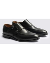 Moss - Corsica Leather Double Monk Shoes - Lyst