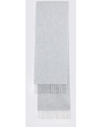 Moss - Light Cashmere Blend Scarf - Lyst