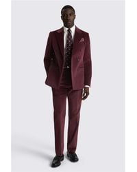 Moss - Tailored Fit Mulberry Cord Suit Suit Jacket - Lyst