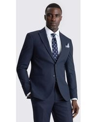 Moss - Slim Fit Flannel Suit Suit Jacket - Lyst