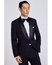 Moss - Tailored Fit Shawl Lapel Tuxedo Suit Jacket - Lyst