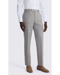 Moss - Slim Fit Light Marl Trouser - Lyst