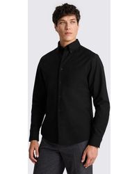 Moss - Washed Cotton Oxford Shirt - Lyst