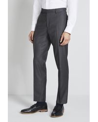 Grey Formal trousers for Men | Lyst 