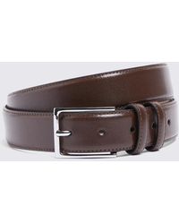 Moss - Classic Leather Belt - Lyst