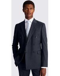 Moss - Slim Fit Ink Stretch Suit Jacket - Lyst