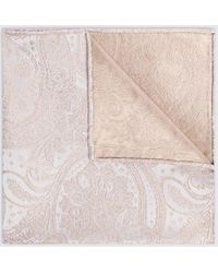 Wedding paisley - Champagne Pocket Square - Lyst