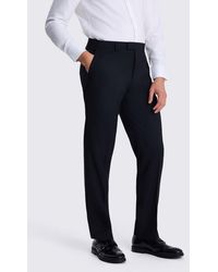 Moss - Tailored Fit Stretch Trousers - Lyst