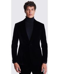 Moss - Slim Fit Velvet Suit Jacket - Lyst