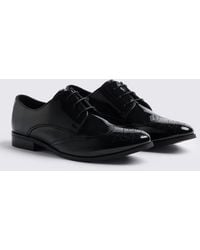 Moss - Kensington Patent Dress Brogues - Lyst