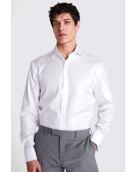 Moss - Regular Fit Cotton Twill Shirt - Lyst