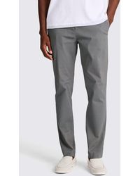 Moss - Slim Fit Cotton Chinos - Lyst