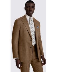 E thomas - Italian Tailored Fit Copper Suit Jacket - Lyst