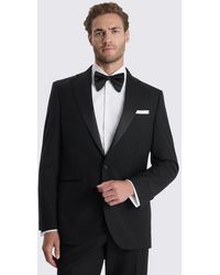 Moss - Regular Fit Notch Lapel Tuxedo Suit Jacket - Lyst