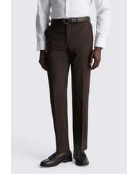 Moss - Performance Tailored Fit Stripe Trouser - Lyst