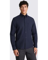 Moss - Washed Cotton Oxford Shirt - Lyst
