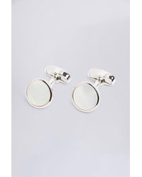 Moss - Mother Of Pearl Cufflinks - Lyst