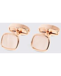 Moss - Rose Square Mother Of Pearl Cufflinks - Lyst