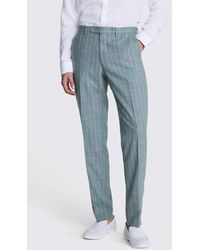 Zegna - Italian Tailored Fit Stripe Trousers - Lyst