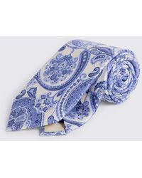 Tessitura bottinelli - Italian & Bright Silk Paisley Tie - Lyst