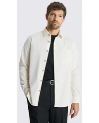 Moss - Off Corduroy Overshirt - Lyst
