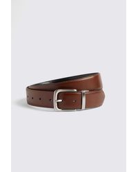 Moss - Reversible Casual Belt - Lyst
