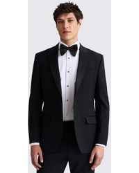 Moss - Tailored Fit Peak Lapel Performance Tuxedo Suit Jacket - Lyst