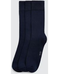 Moss - 3-Pack Bamboo Socks - Lyst
