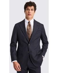 Barberis - Italian Tailored Fit Stripe Suit Jacket - Lyst