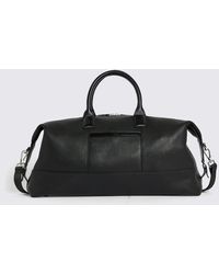 Moss - Grained Leather Holdall - Lyst