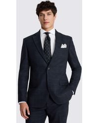Moss - Regular Fit Check Suit Jacket - Lyst