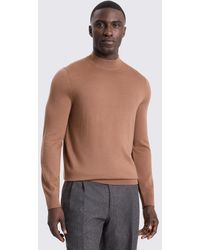 Moss - Dusty Merino Mock-Neck Jumper - Lyst