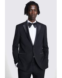Moss - Slim Fit Notch Lapel Tuxedo Suit Jacket - Lyst