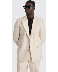 Moss relaxed - Relaxed Fit Light Camel Tuxedo Suit Suit Jacket - Lyst