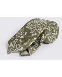Tessitura bottinelli - Italian Paisley Silk Tie - Lyst