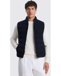 Moss - Wool-Blend Gilet - Lyst