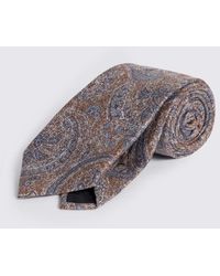 Tessitura bottinelli - Italian & Silk Paisley Tie - Lyst