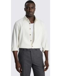 Moss - Italian Off- Moleskin Overshirt - Lyst