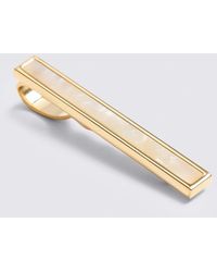 Moss - Mother Of Pearl Tie Bar - Lyst