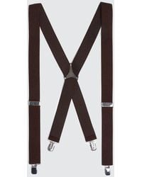 Moss - Chocolate Clip-On Braces - Lyst