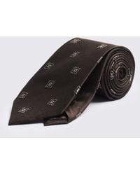 Moss - Dark Silk Medallion Tie - Lyst