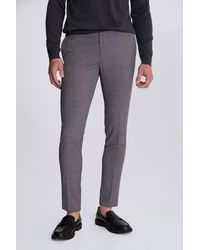 DKNY - Slim Fit Performance Trousers - Lyst
