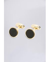 Moss - Onyx Cufflinks - Lyst