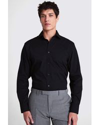 Moss - Regular Fit Stretch Shirt - Lyst